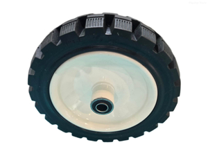 Rueda de TPU 10x3.5 para carro de carretilla