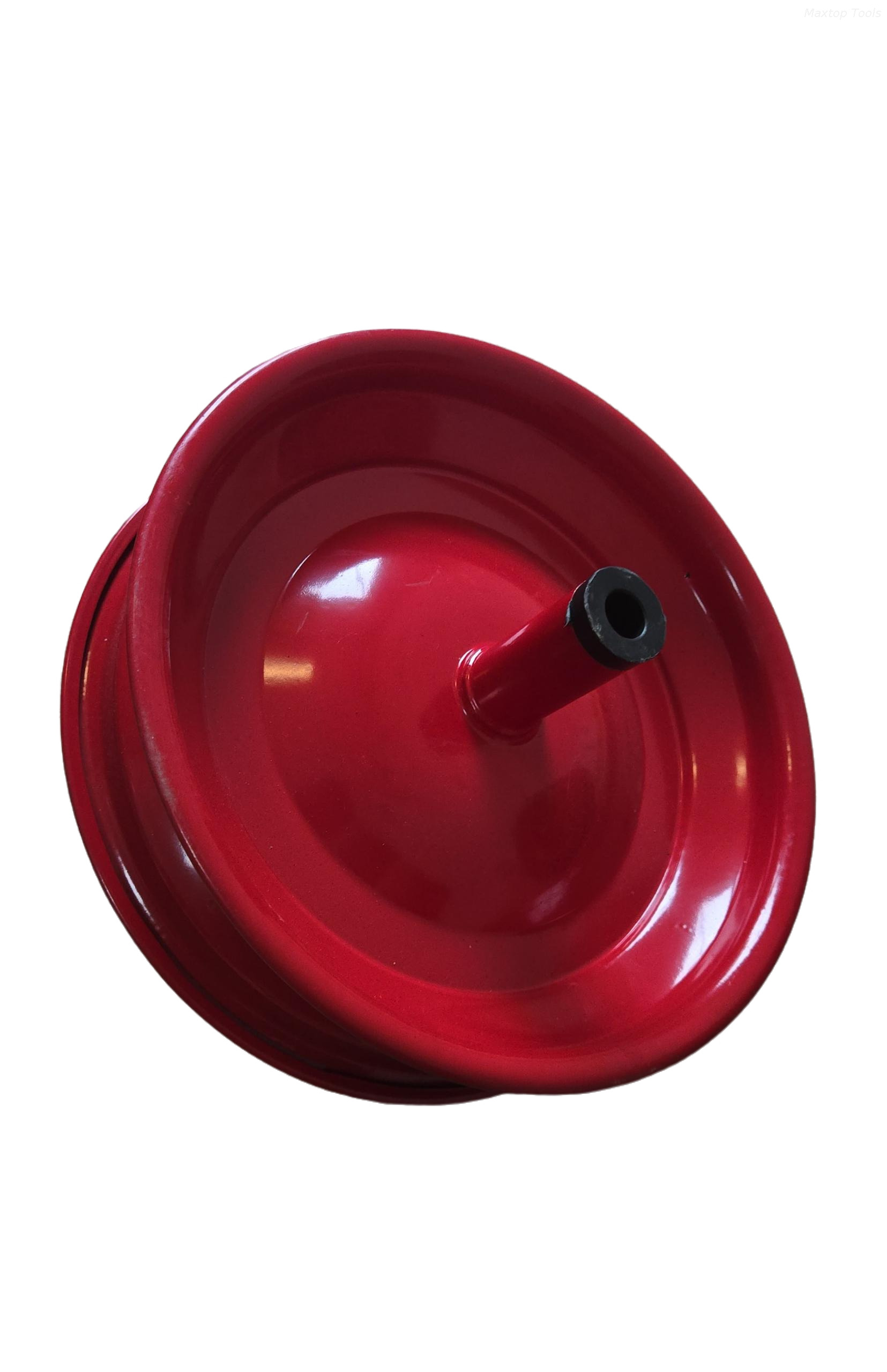 Neumático sin cámara sólido con llanta de metal, ruedas de espuma de PU 3.50-8 para carretilla con rodamiento