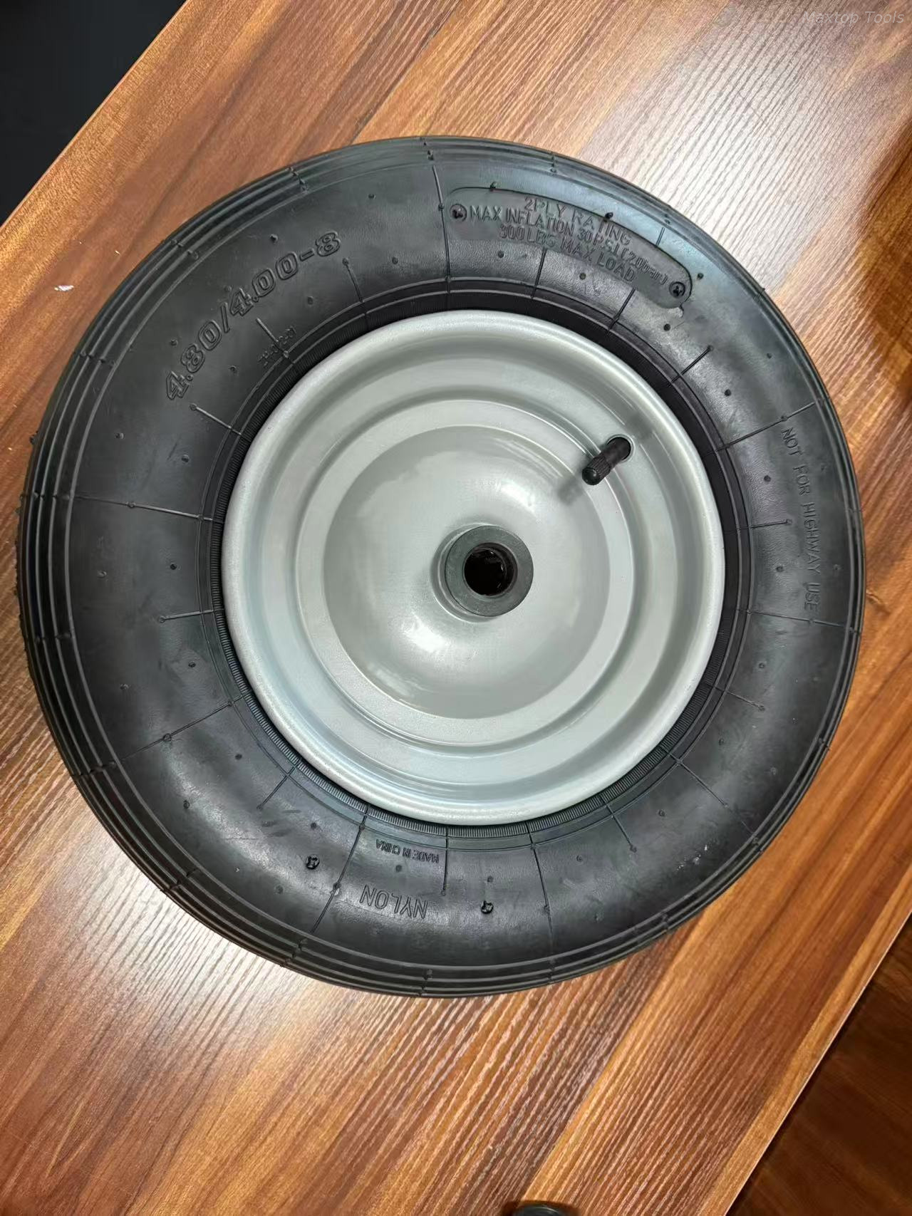 4.80/4.00-8 2PR 4PR Rueda de goma neumática para carretilla