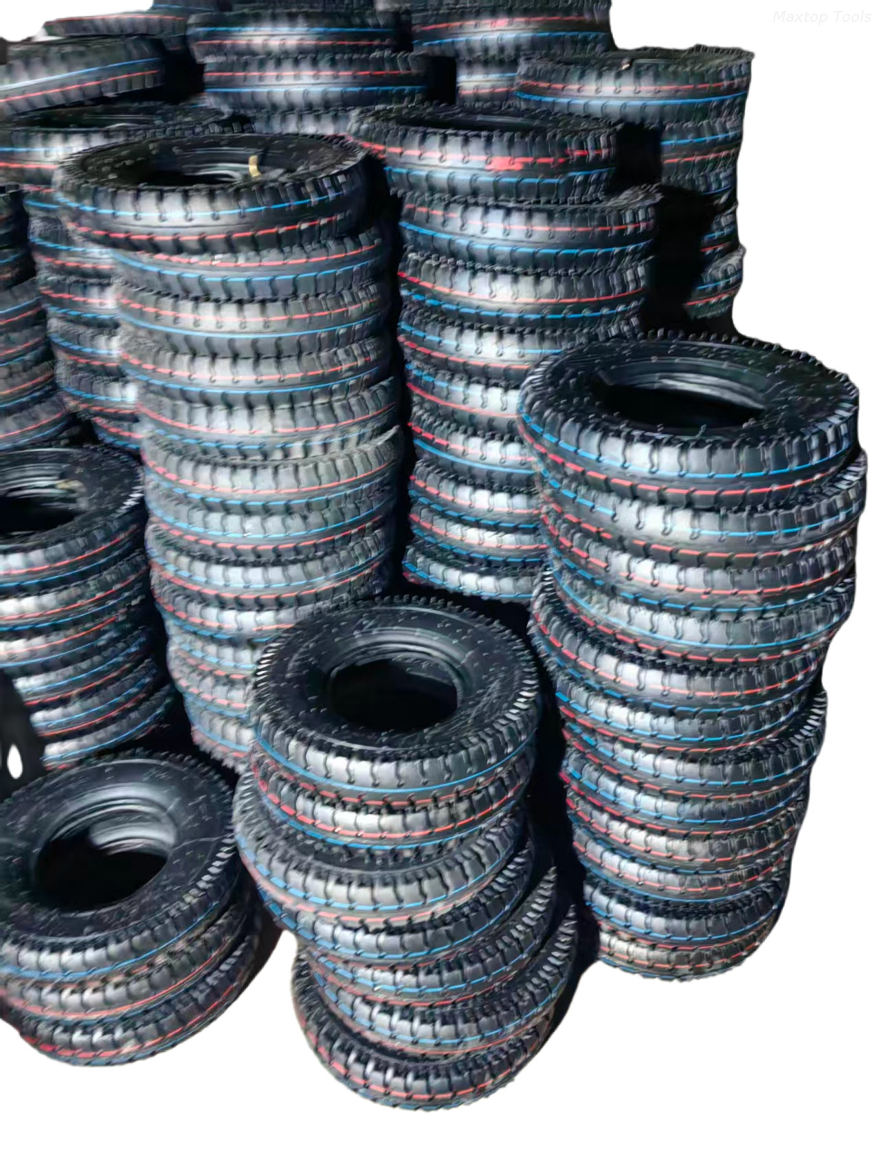 Neumático de goma neumático para carretilla con patrón de orejetas 4.80/4.00-8