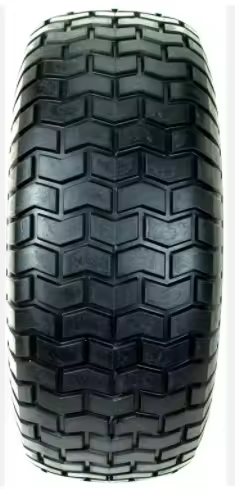 Rueda de Pu sin pinchazos 15x6.00-6 para tractor cortacésped